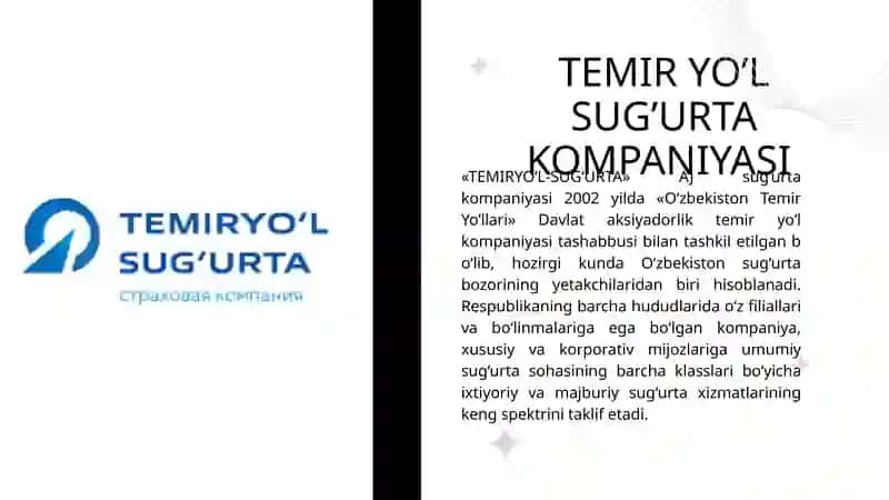 Temiryo’l sug’urtasi 4