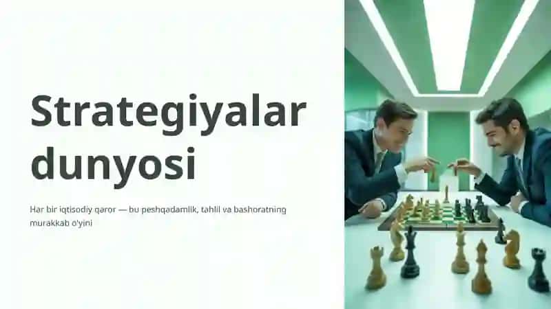 O'yinlar nazariyasi va uning iqtisodiyotdagi roli 4