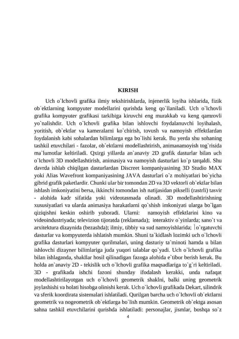 Modifikatorlar yordamida oddiy modellashtirish 4