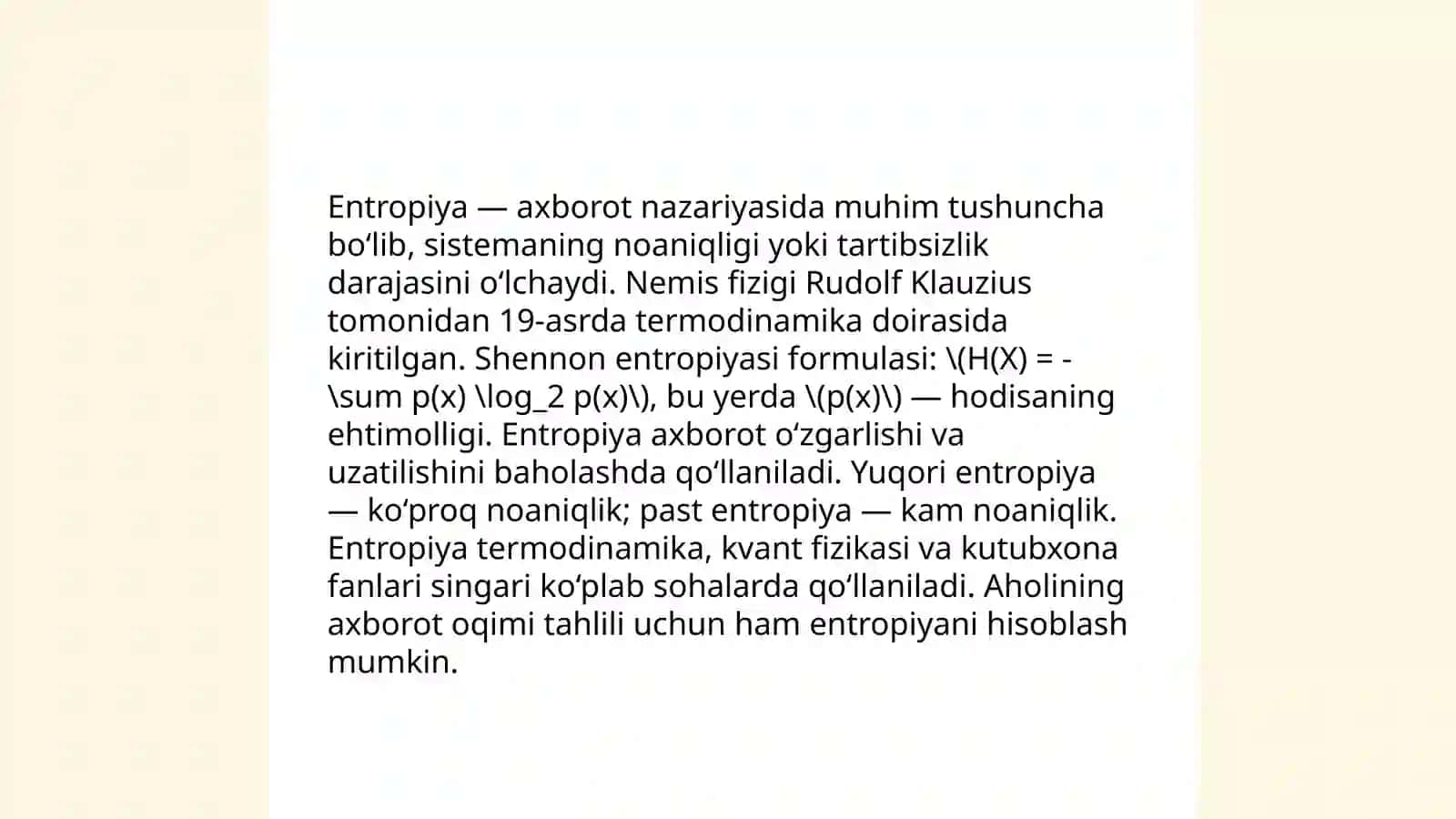 Termodinamikaning 2 qonuni 4