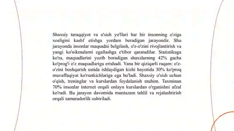 Akmeotosiya professionallik cho'qqisiga erishish yo'Ilari 4