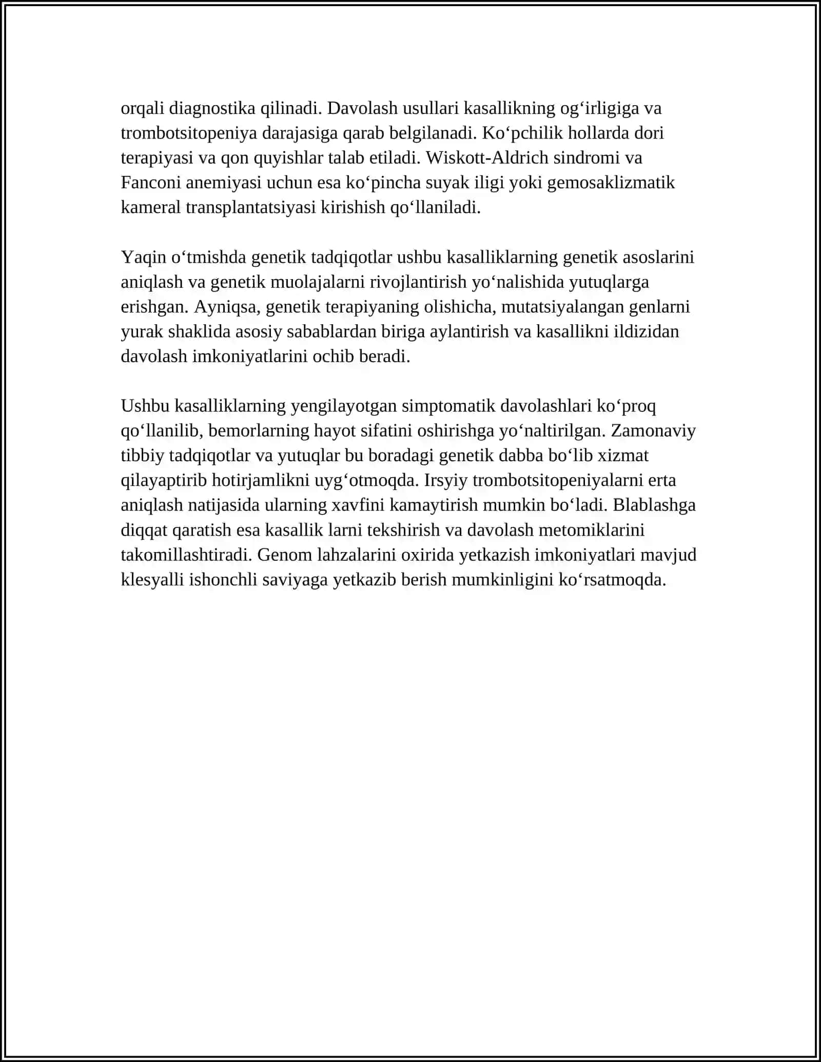 NASLIY VA ORTTIRILGAN TROMBOTSITOPENIYALAR 4