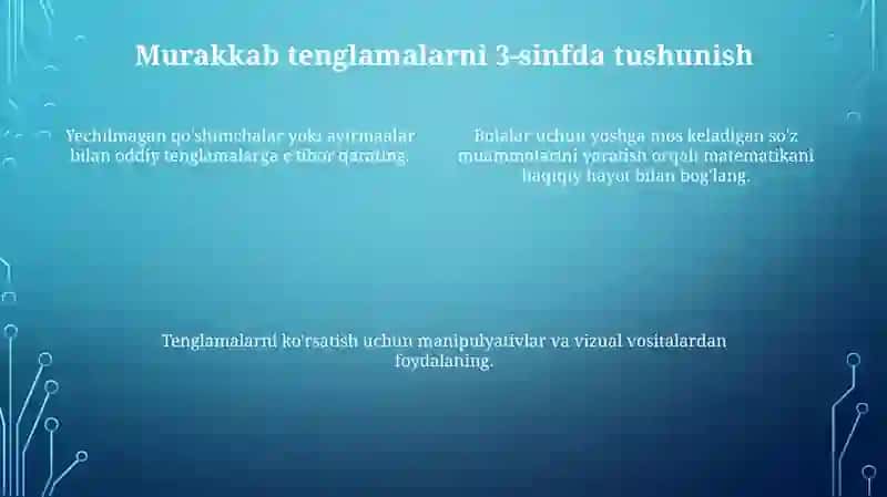 3-sinf Matematika Darsligi 4