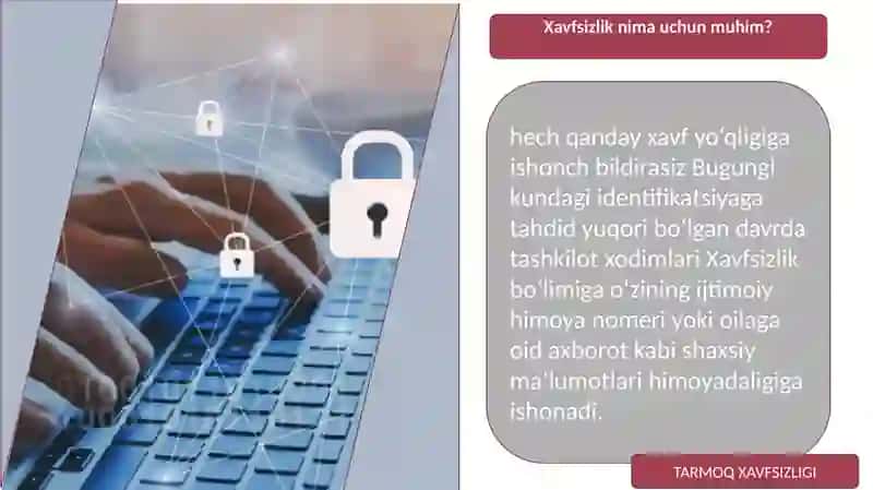 Tarmoqdagi asosiy tahdidlar 4