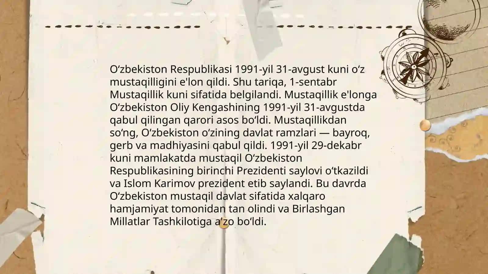 1991-yil Alisher Navoiy yilida boʻlgan siyosiy voqealar 4