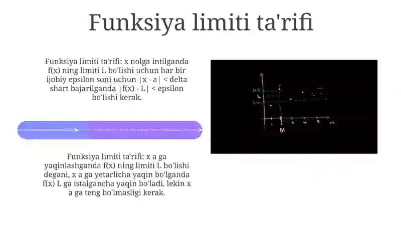 Ketma-ketliklar va Funksiya Limitlari: Asosiy Tushunchalar 4