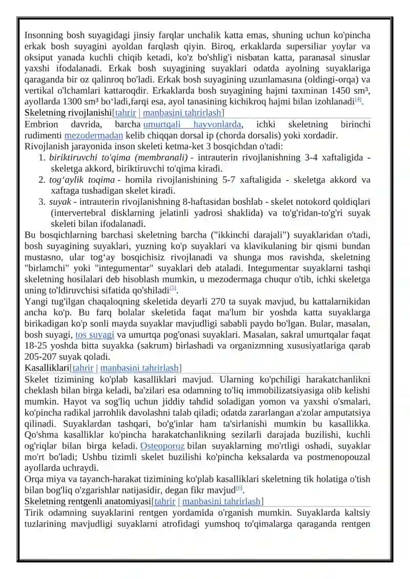 SKELET SUYAKLARI RENGEN ANATOMIYASI 4