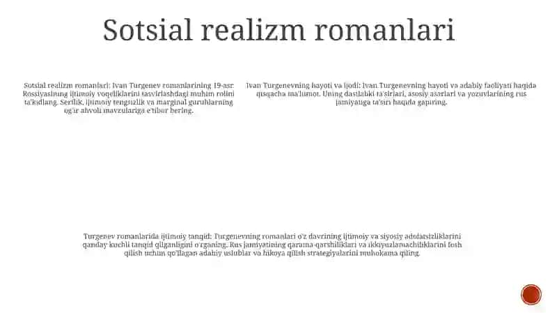 Bolalik va erta ta'sirlar: Ivan Turgenev 4