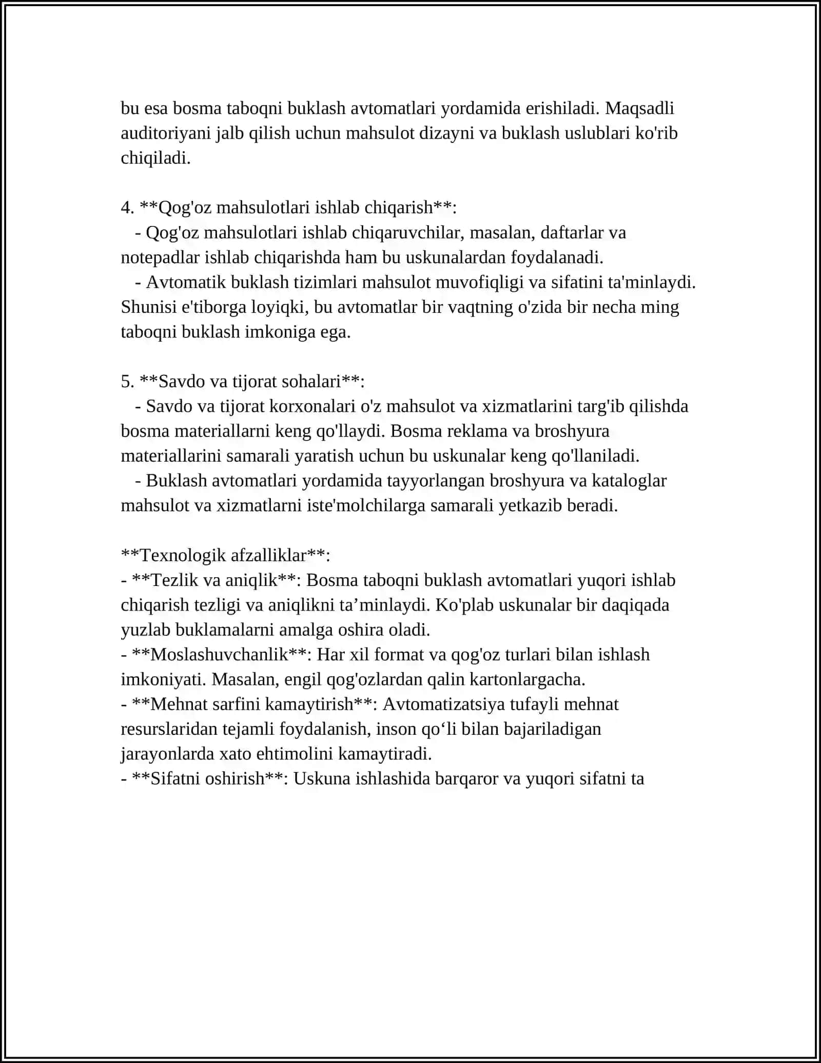 BOSMA TABOQNI BUKLASH AVTOMATLARI 4