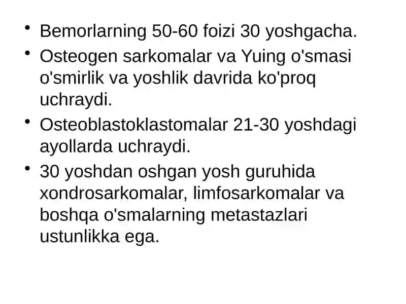 SUYAKLARNING HAVFLI O'SMLARI 4