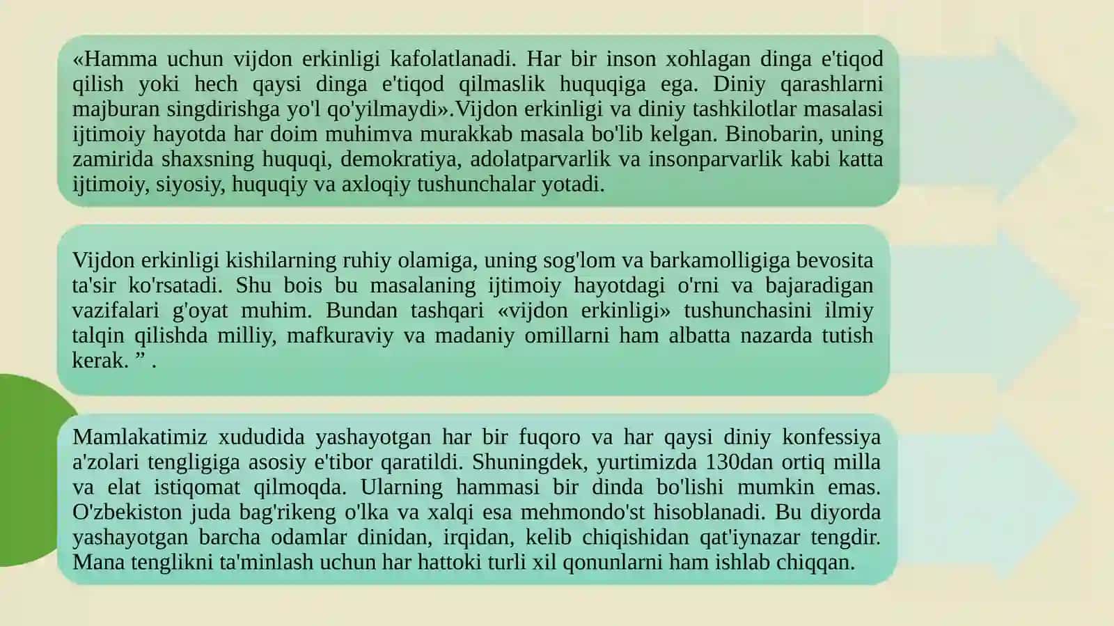 O‘ZBEKISTONDA DINIY VA DUNYOVIY MUNOSABATLAR 4