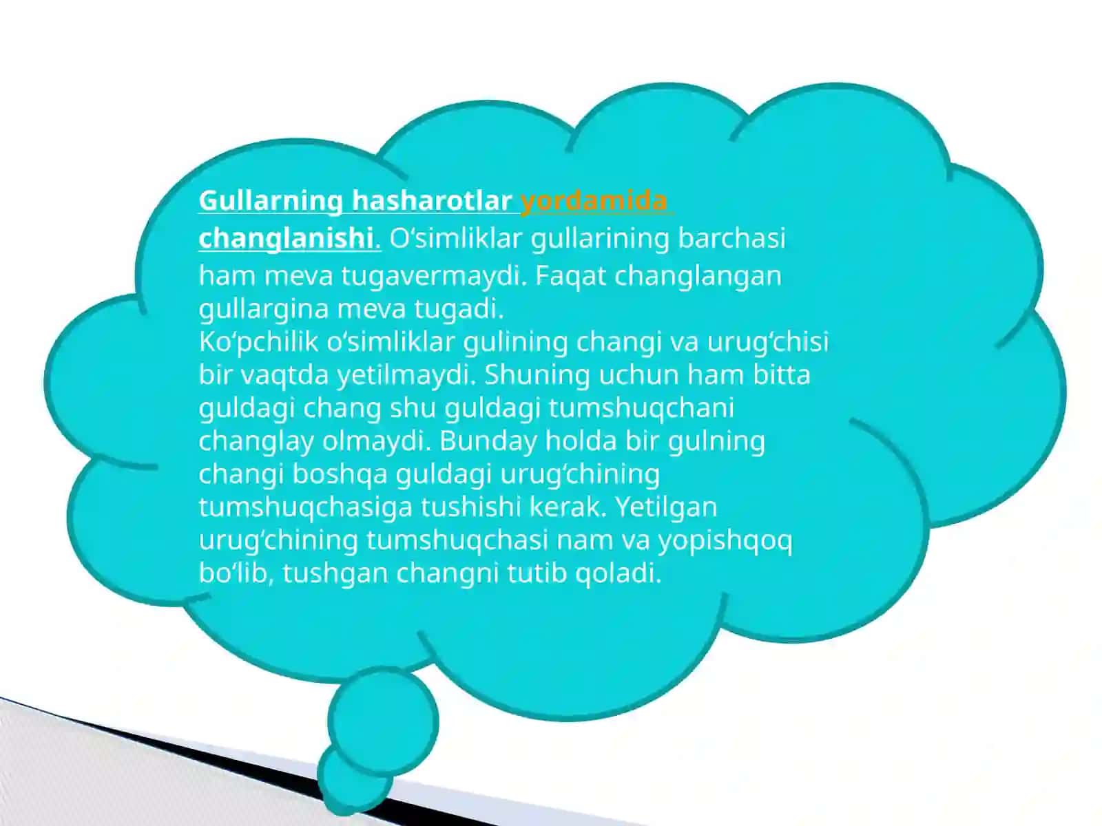 Gullarning changlanishi 4