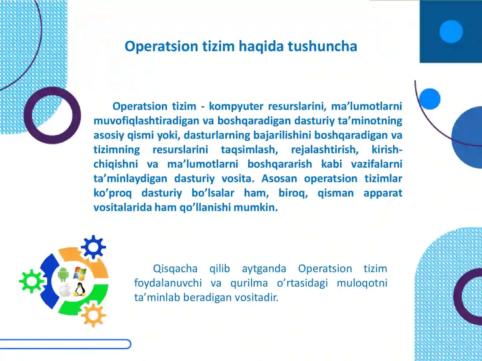 Android operatsion tizimlarining rivojlanishi va ishlash printsipi 4