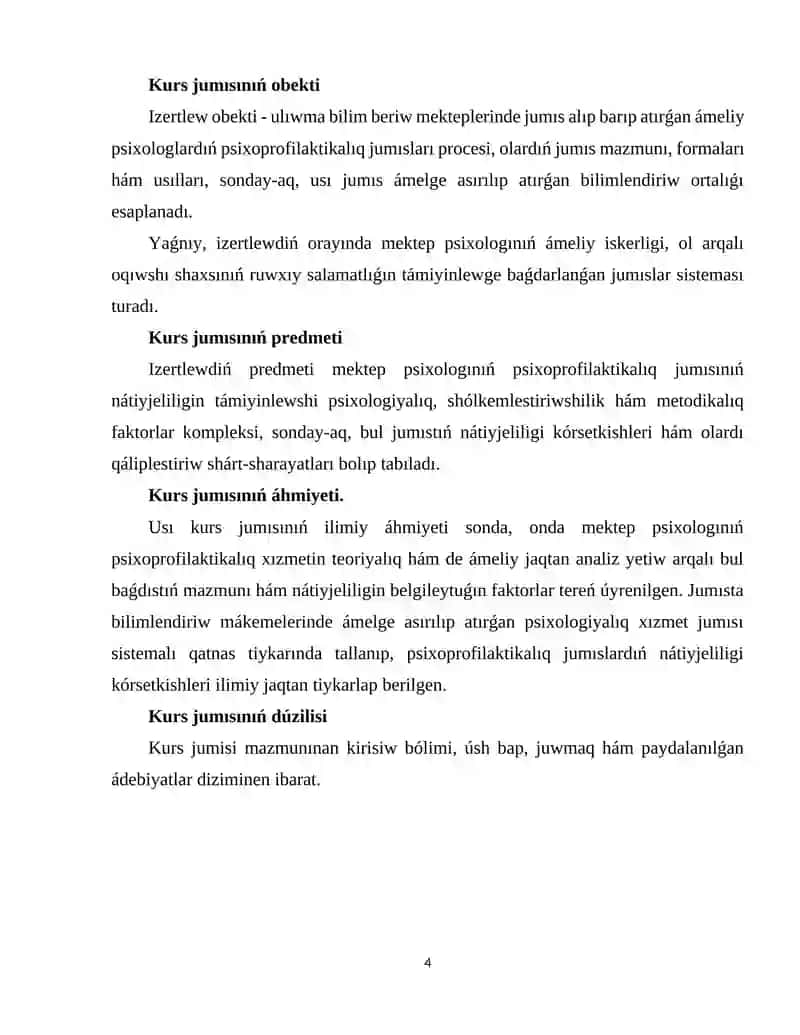 PSIXOPROFILAKTIKA ISKERLIGINIŃ TEORIYALIQ-METODOLOGIYALIQ TIYKARLARI 4