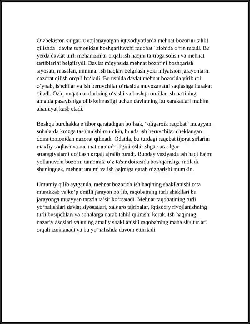 RAQOBATNING TURLI SHAKILLARIDA ISH HAQQINING SHAKILLANISHI 4