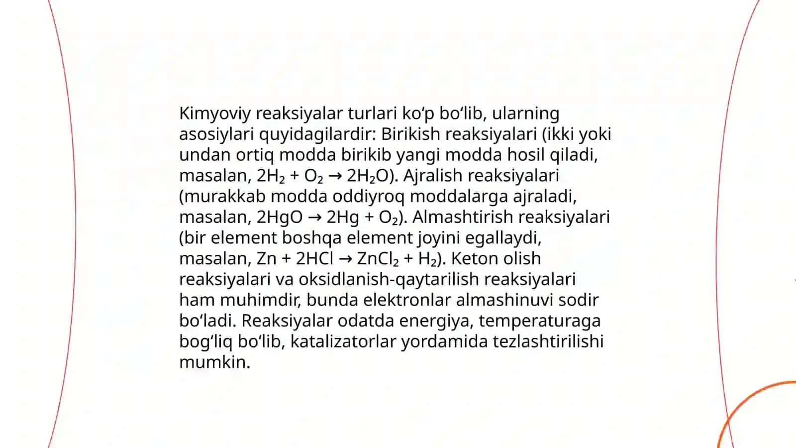 Kimyo talimining dasturi va darsliklari 4