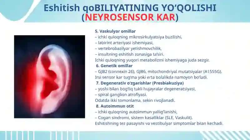 QULOQNING YIRINGSIZ KASALLIKLARI 4