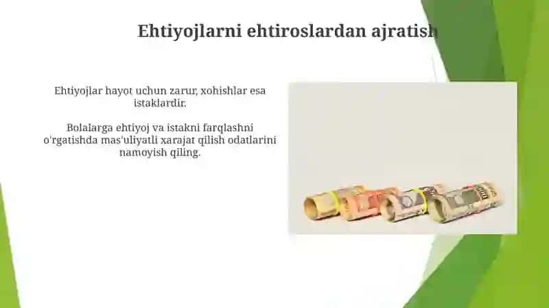 Moliya o'qitish uchun amaliy mashg'ulotlar 4
