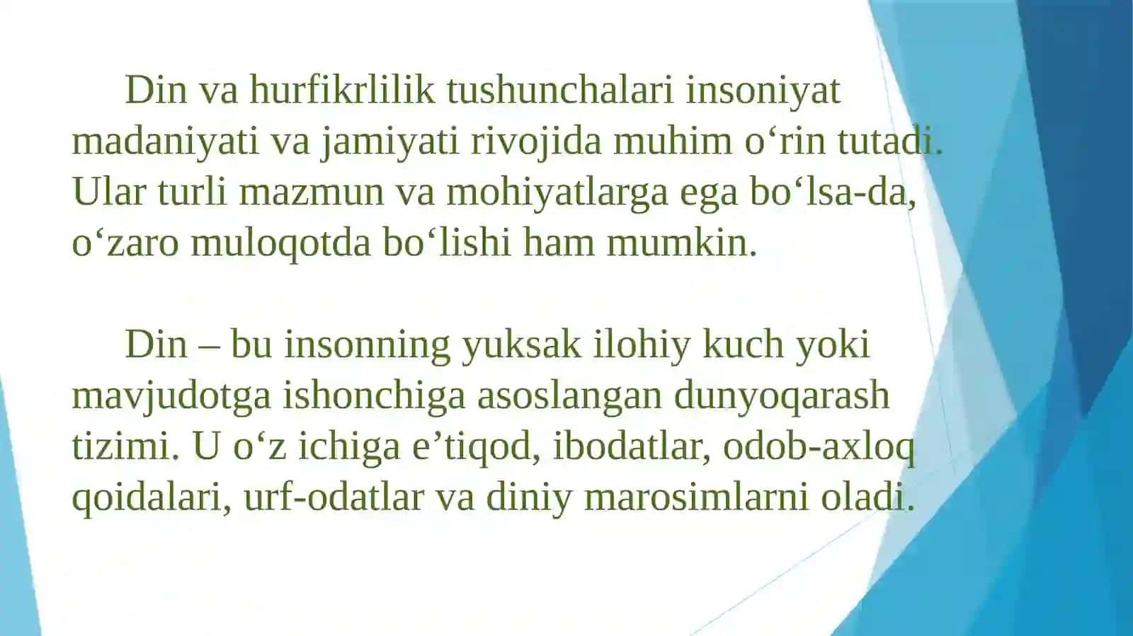O’zbek tili 1-kurs 1-guruh 4