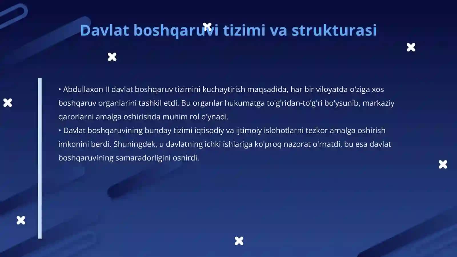 Abdullaxon II ning ichki va tashqi siyosati 4