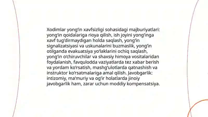 Yongʻin xavfsizligini boshqarishdagi masʼuliyat va javobgarlik 4