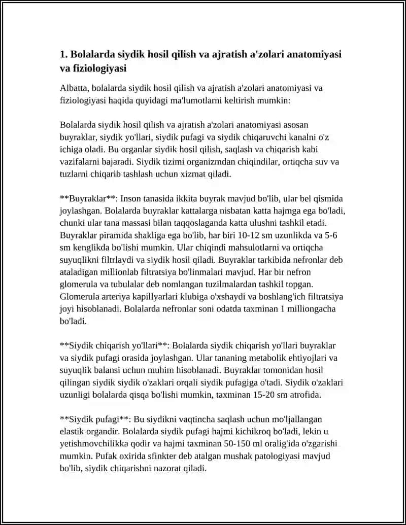 SIYDIK HOSIL QILISH VA AJRATISH A'ZOLARI KASALLIKLARIDA 4