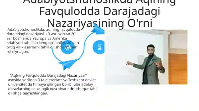 “Adabiy Asarlarda Aqlning Favqulodda Darajadagi Namoyon Bo'lishi” tahlili 4