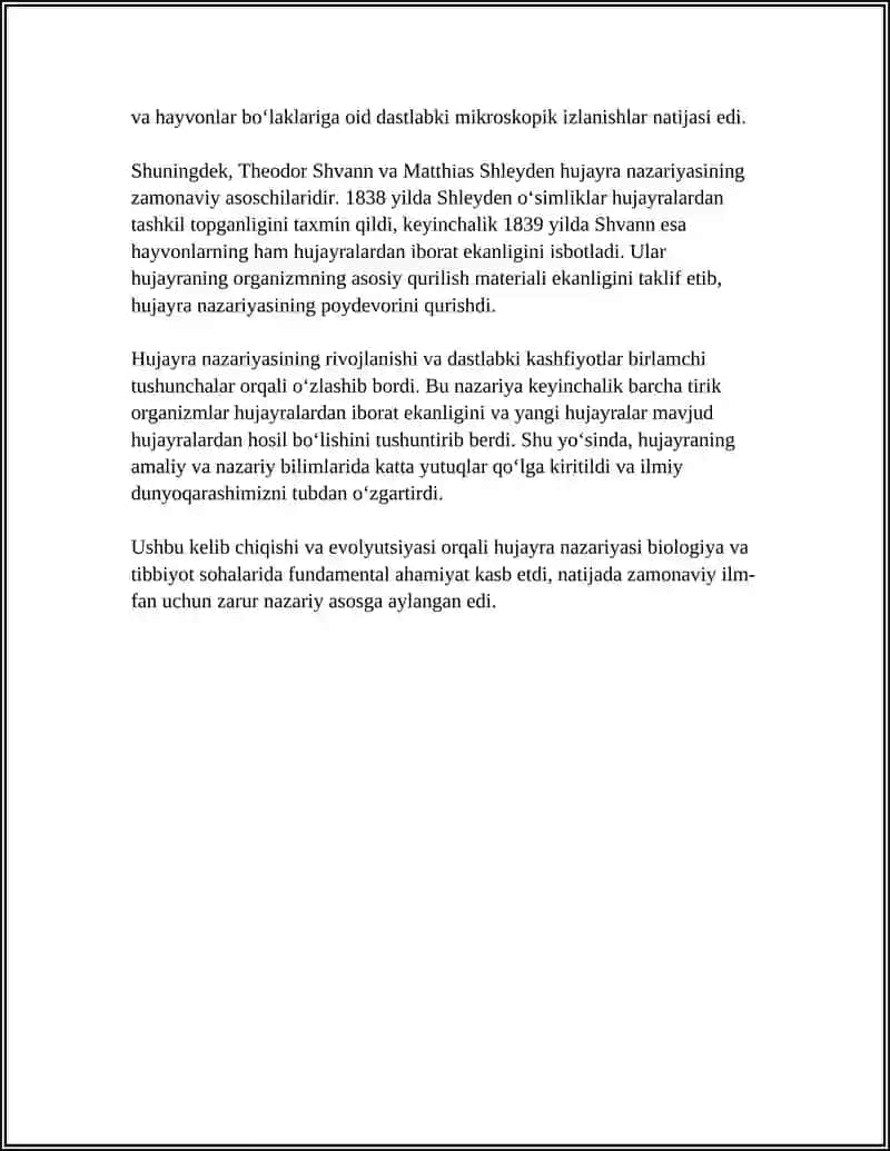 HUJAYRA NAZARIYASI TARAQQIYOT TARIXI 4