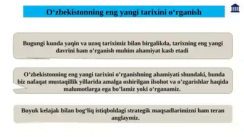 O‘ZBEKISTONNING ENG YANGI TARIXI 4