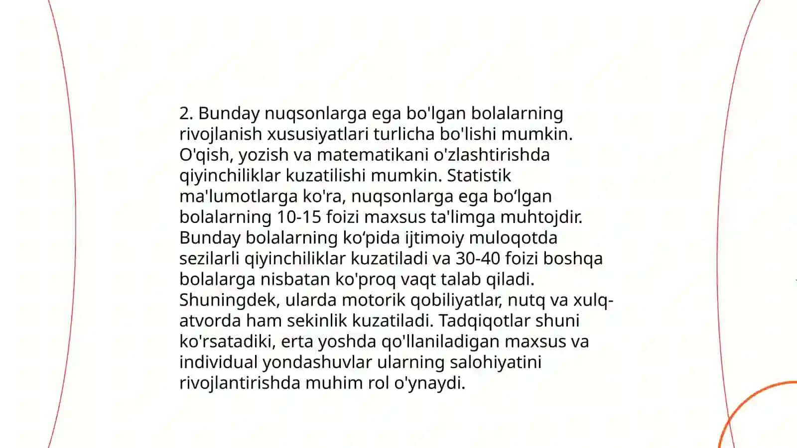 Tayanch-harakat apparati funksonal nuqsoni bo'lgan bolalarning jismoniy tarbiyasi Xo'jayazova Sevinchoy 4