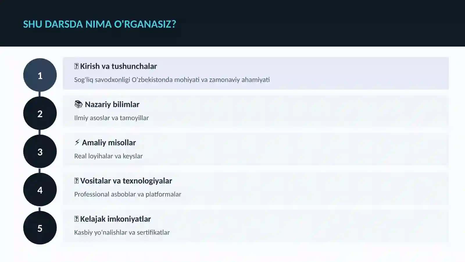 SOG'LIQNI SAQLASH VA TIBBIYOT 4