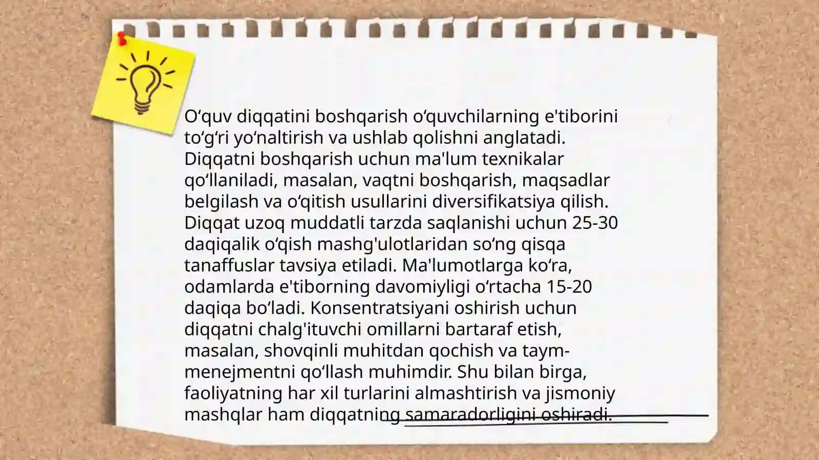 Oʻquv faoliyatining psixologik xususiyatlari 4