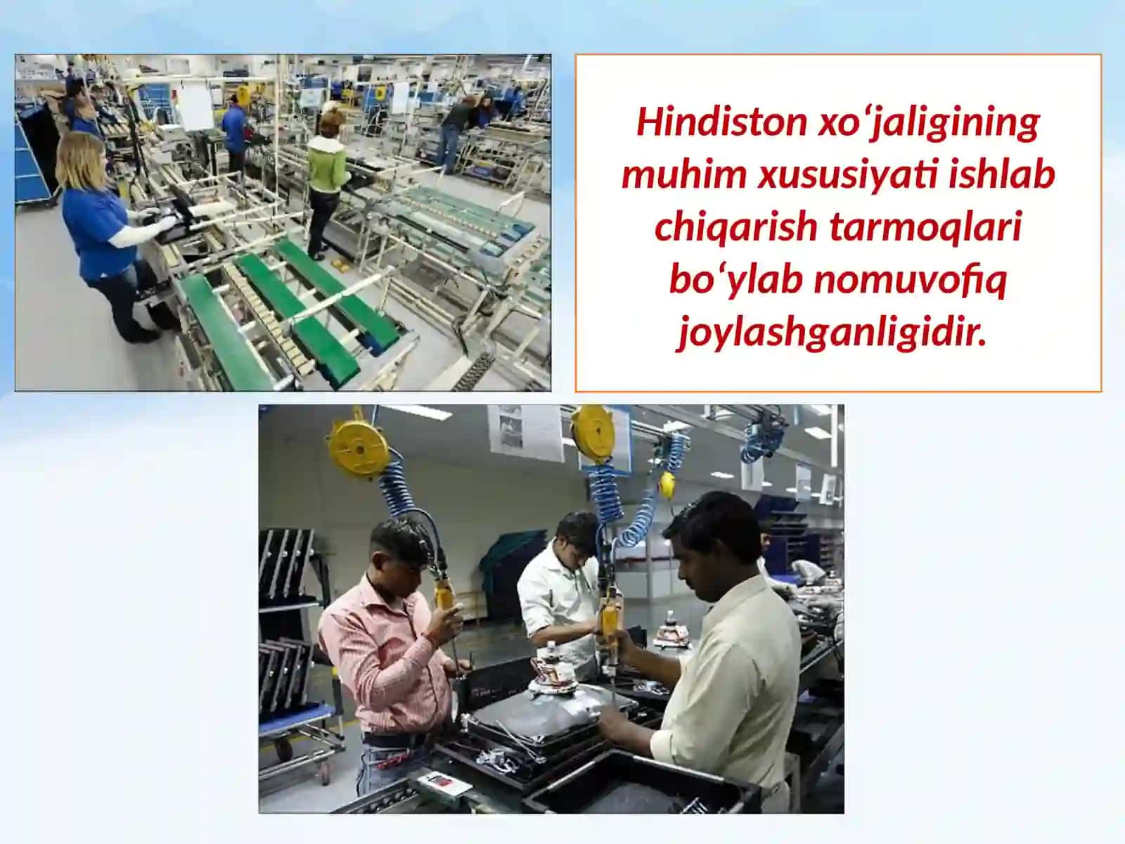 Hindiston xo‘jaligi, transporti va ichki tafovutlari 4
