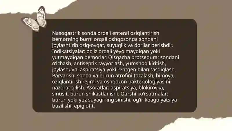 Bemorlarni ovqatlantirish usullari 4