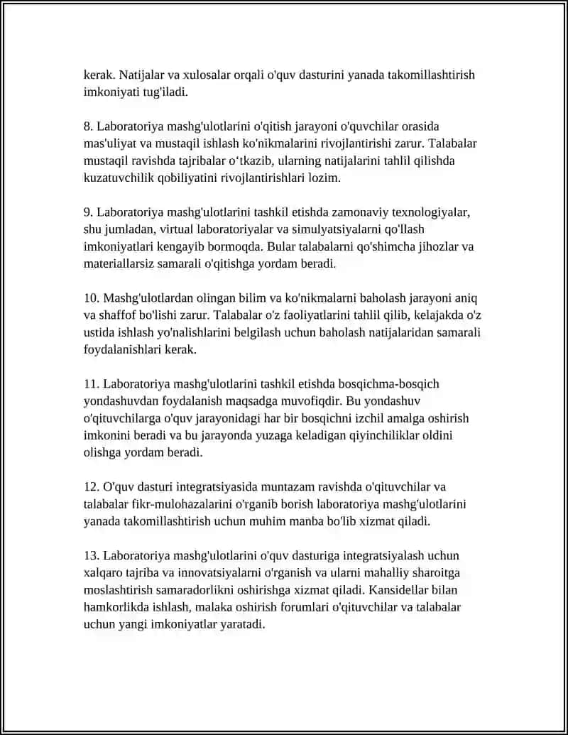 Laboratoriya Mashg'ulotlari 4