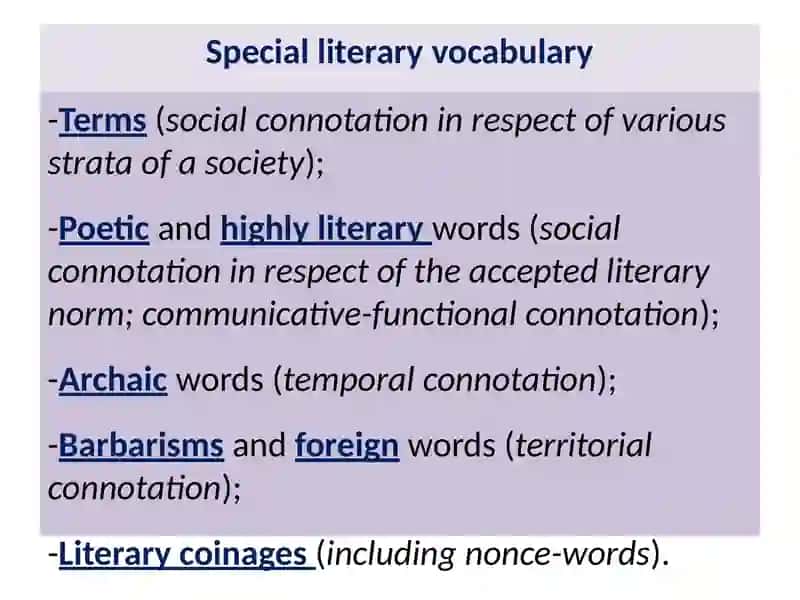 Three Main Layers of the English Vocabulary 4