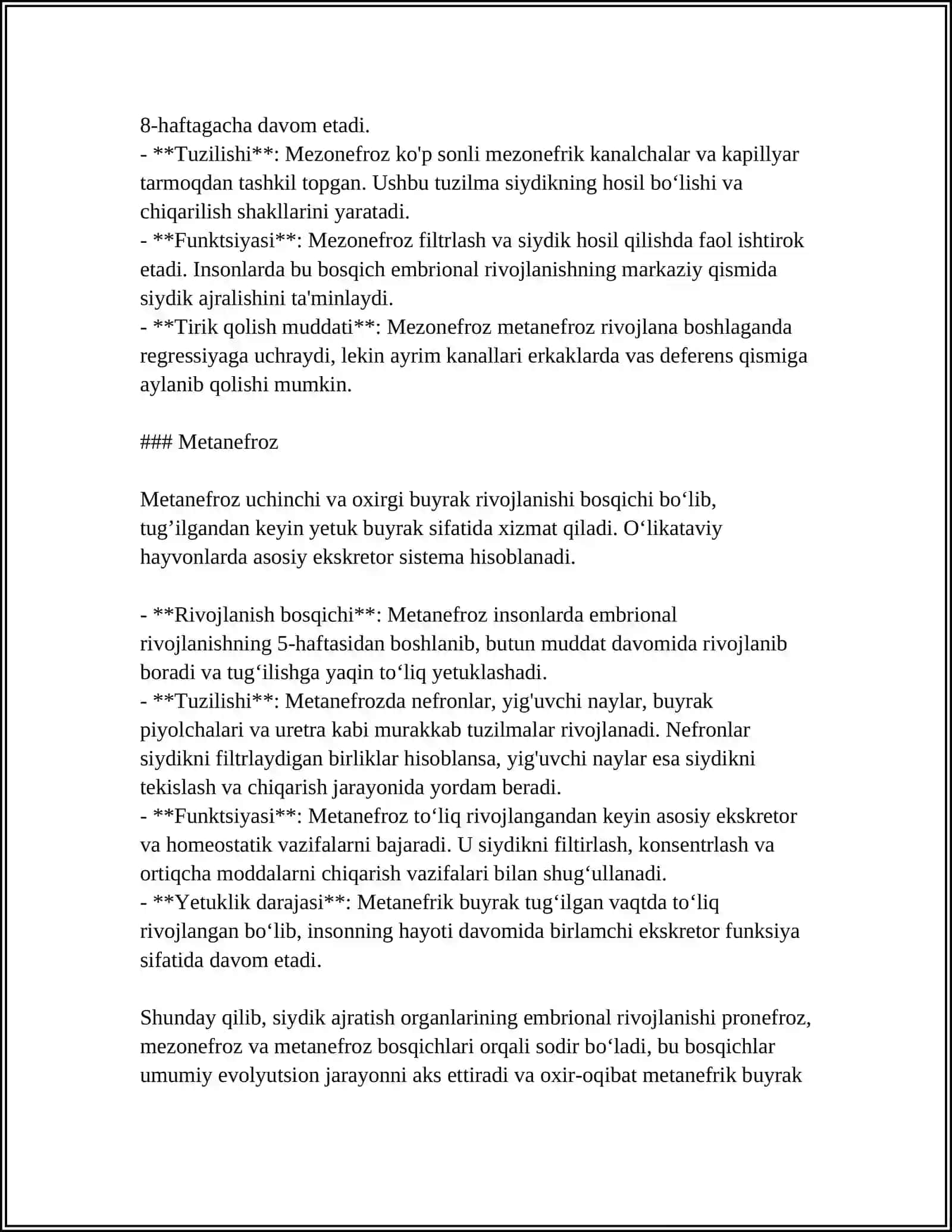 SIYDIK AYIRISH ORGANLARINI TARAQQIYOTI 4