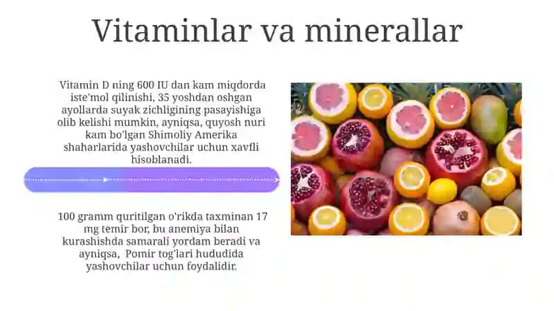 To'g'ri ovqatlanish ratsionini yaratish 4