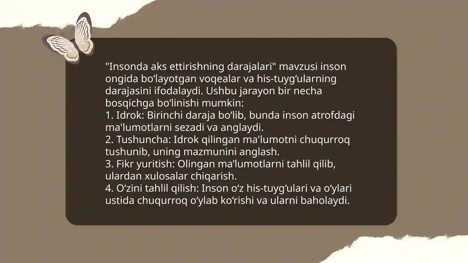 Kognitiv jarayonlarni shakllanishi 4