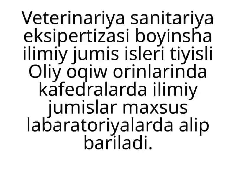 Radiobiologik Veterinariya Sanitariya Ekspertiza 4