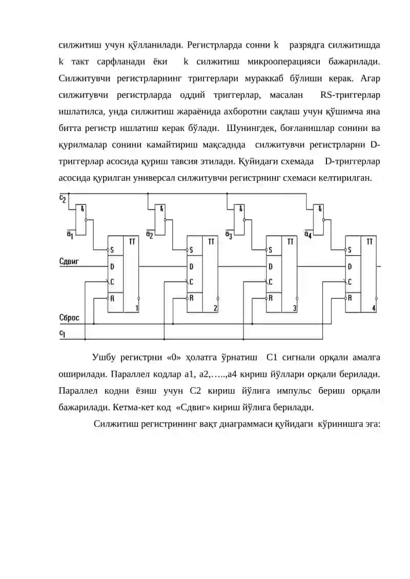 Suruvchi registrlar, Reversiv registrlar 4