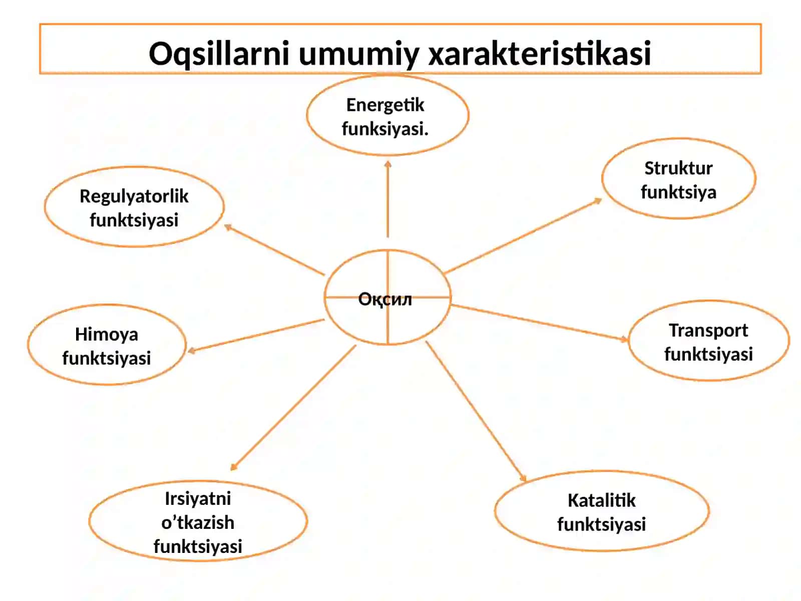 Oqsillarni umumiy xaraktеristikasi 4