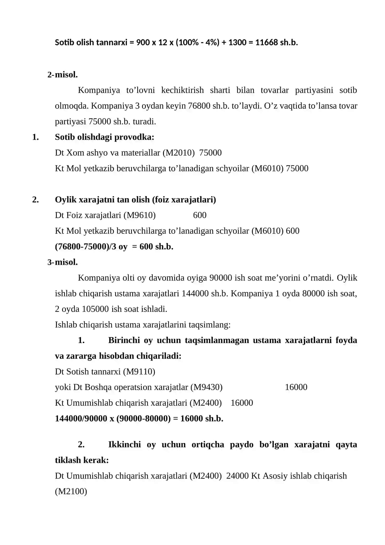 Moliyaviy hisobotlar xalqaro standartlariga muvofiq nomoliyaviy aktivlarni baholash va hisobotda aks ettirish 4