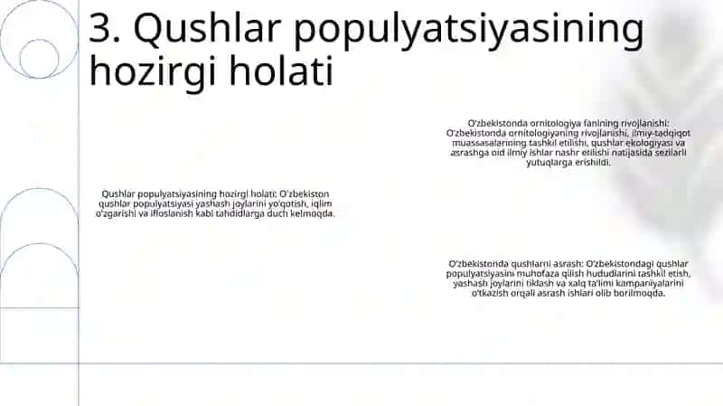O'Zbekistonda Ornitologiya Fanining Rivojlanishi 4