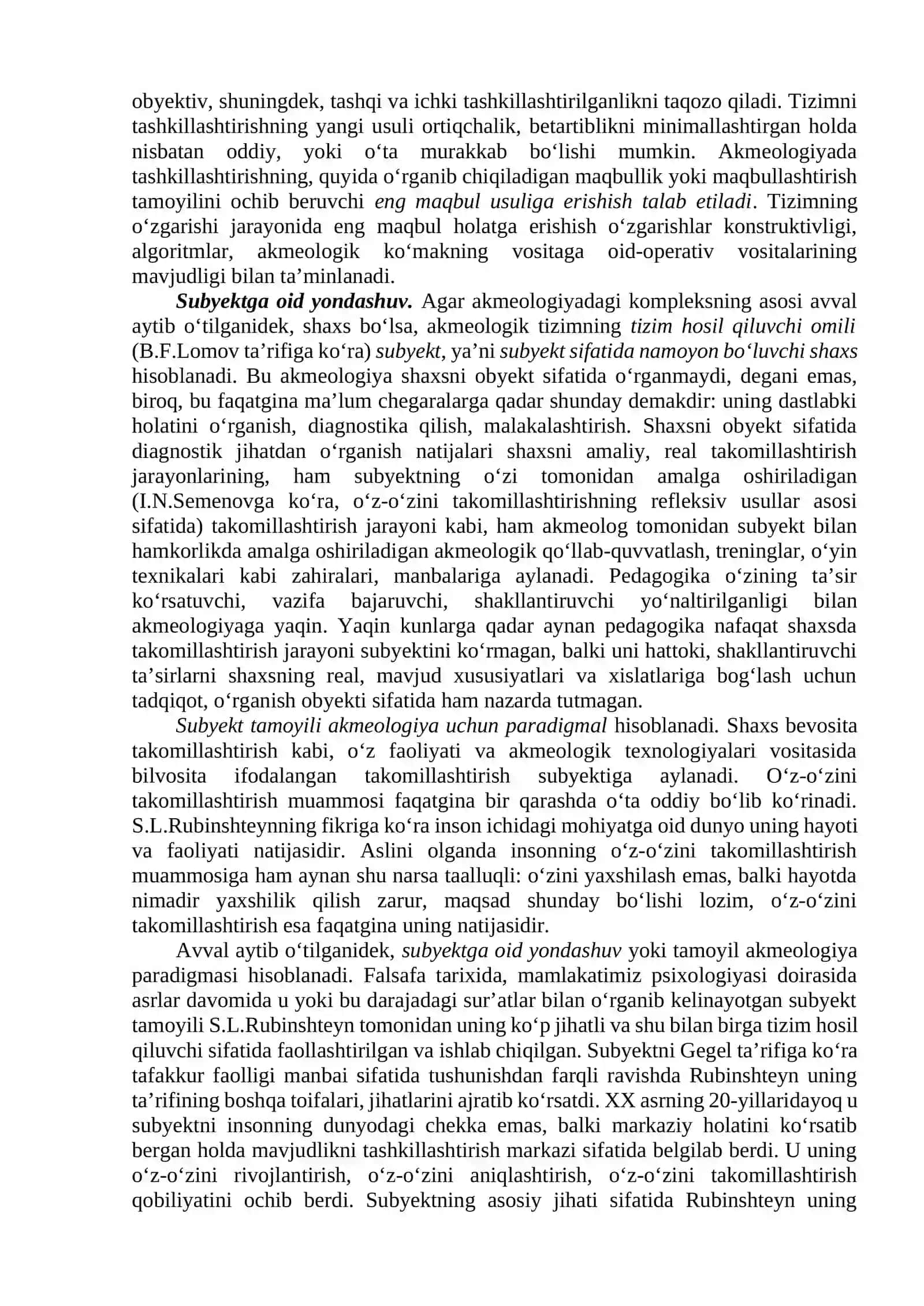 PEDAGOGIK AKMEOLOGIYANING METODOLOGIK TAMOYILLARI VA YONDASHUVLARI 4