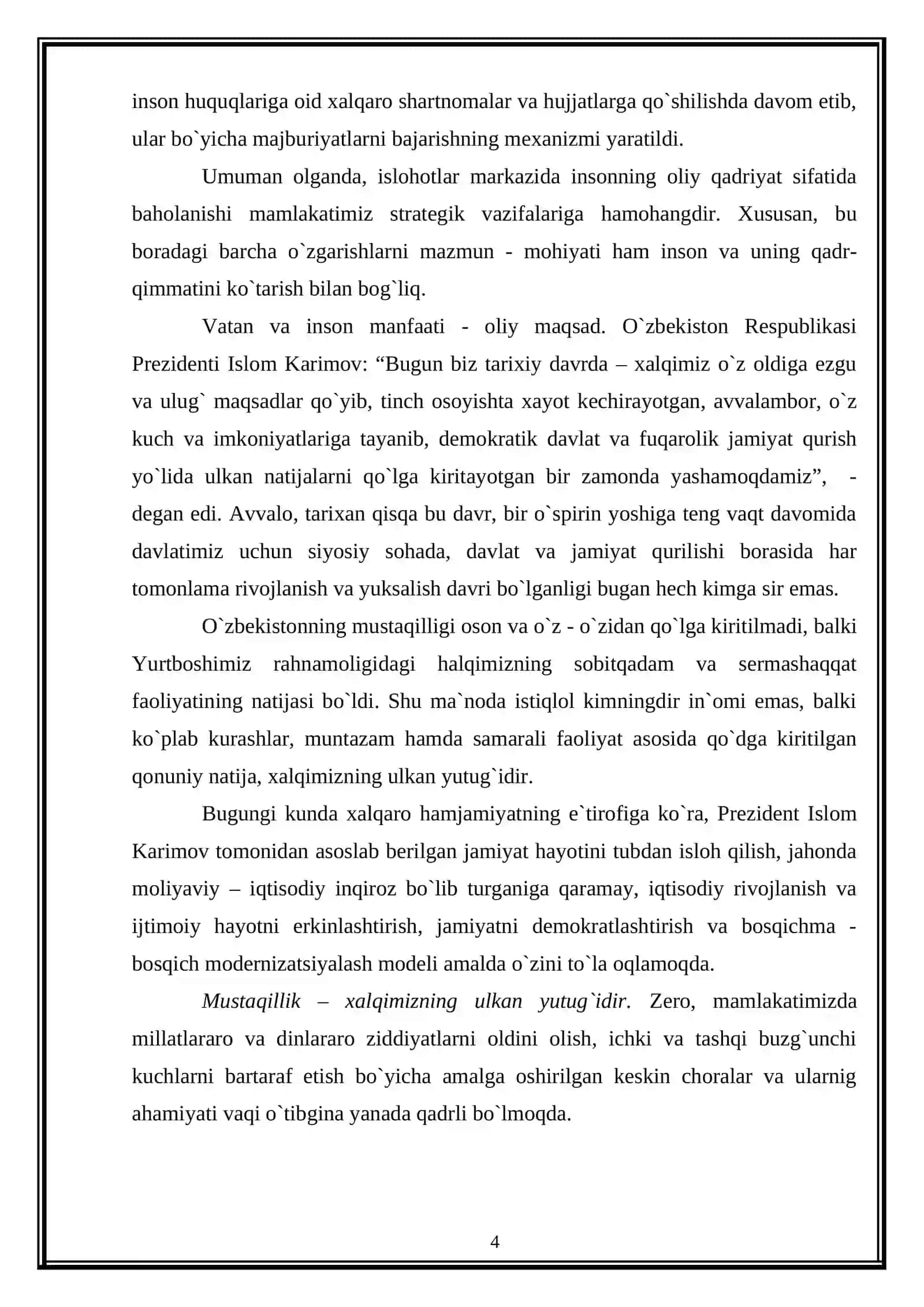 Ingliz tilidagi «So`roq gaplarnng o`zbek tilidagi ko`rinishi» 4