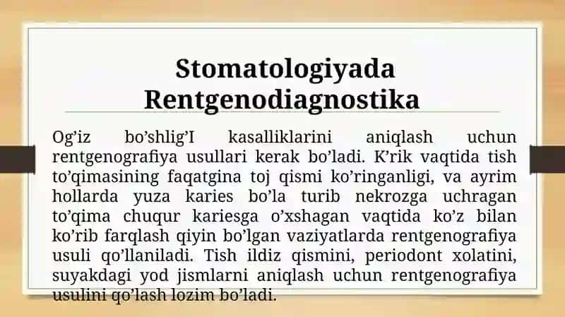 Zamonaviy rentgen tashxislash usullari 4