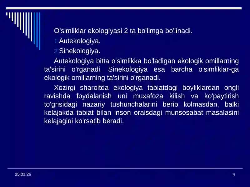O’simlikning Generativ A’zolari 4