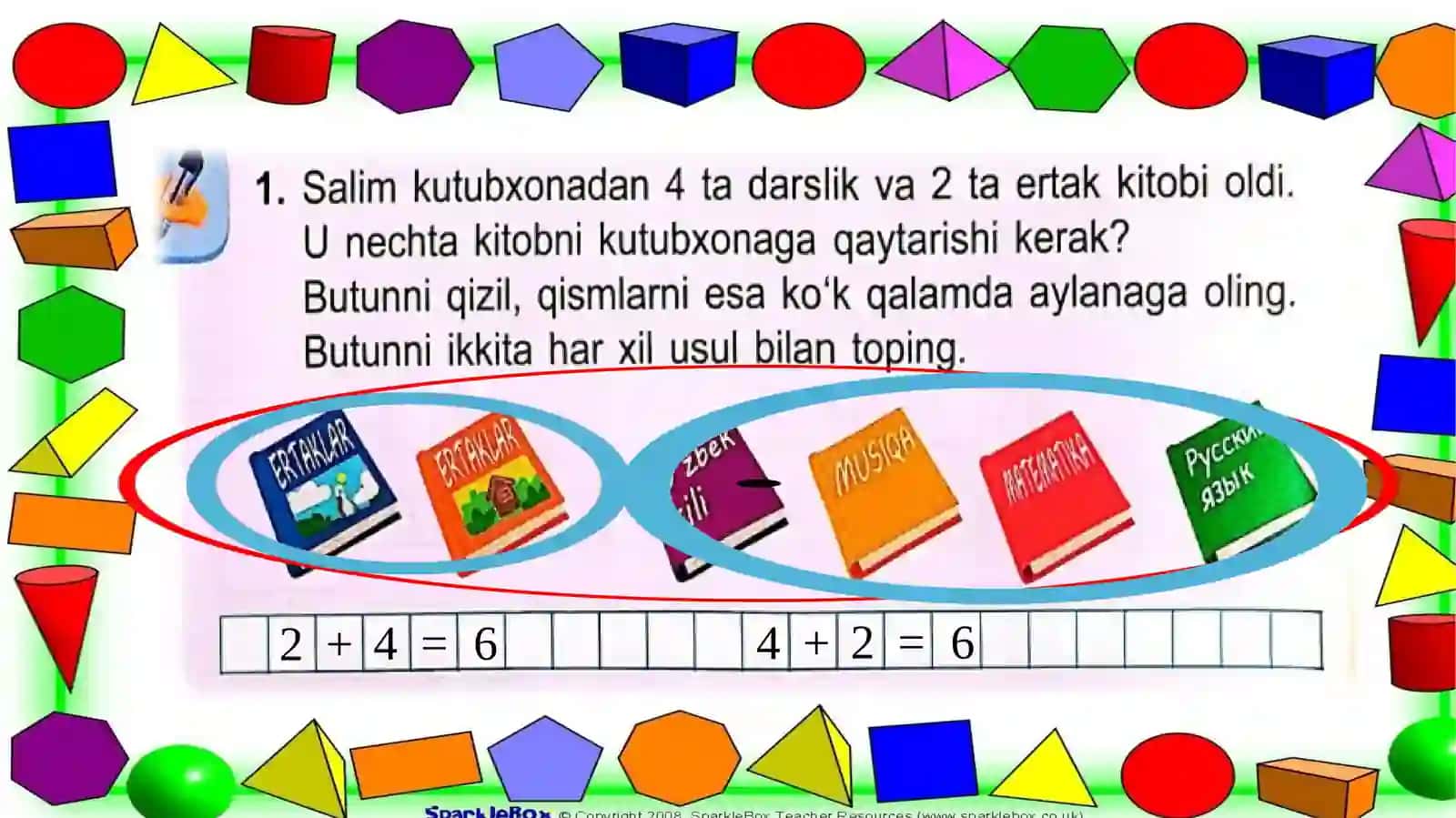 “Qo‘shishning o‘rin almashtirish xossasi” mavzusida taqdimoti 4