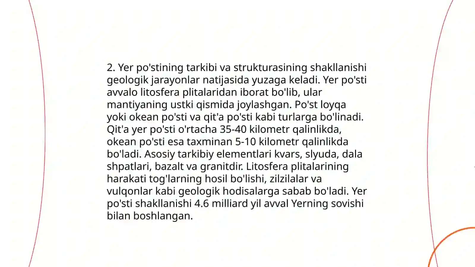 Tektonik harakatlar va ularning kelib chiqish sabablari 4